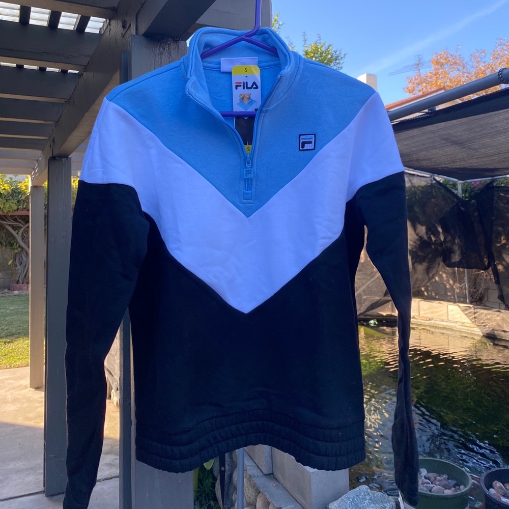 NEW FILA quarter zip